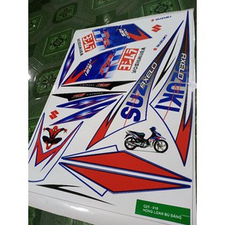 Tem rời axelo RR caro xanh