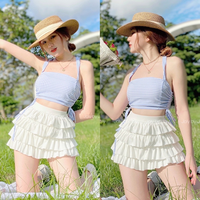 Chân Váy Xoè Tầng Cực Tôn Dáng JOLY