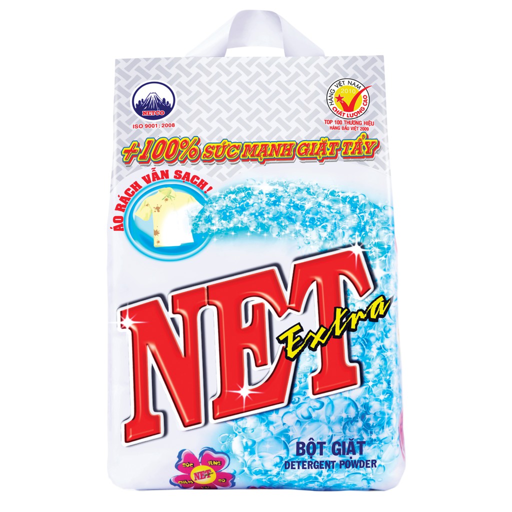 Bột Giặt NET 6KG Extra Và Hương Hoa Sứ