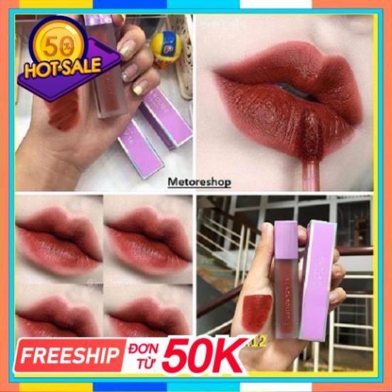🎁 𝐒𝐚𝐥𝐞 𝟓𝟎%🎁 Son Black Rouge A12 😍𝑪𝒉𝒖𝒂̂̉𝒏 𝑪𝒉𝒊́𝒏𝒉 𝑯𝒂̃𝒏𝒈 😍 Son Màu Đỏ Nâu Trầm Siêu Hót | Thế Giới Skin Care