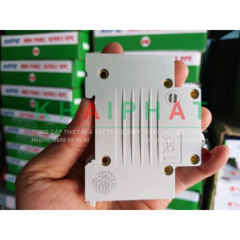 MCB 1P CB tép cầu dao 1 pha 6A 10A 16A 20A 25A 32A 40A 50A 63 6kA LS BKJ63N 1P Áp tô mát tép át tép aptomat - KHẢI PHƯỚC