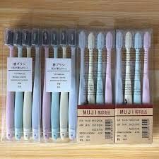 Bàn chải lúa mạch muji( hộp 4 chiếc) hàng LOẠI 1