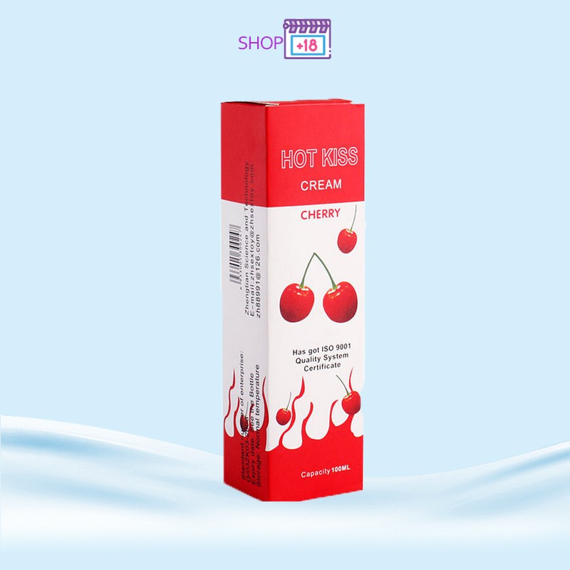 [freeship] Gel bôi trơn âm đạo Hot Kiss Hương Cherry 50ml cam kết hàng chính hãng