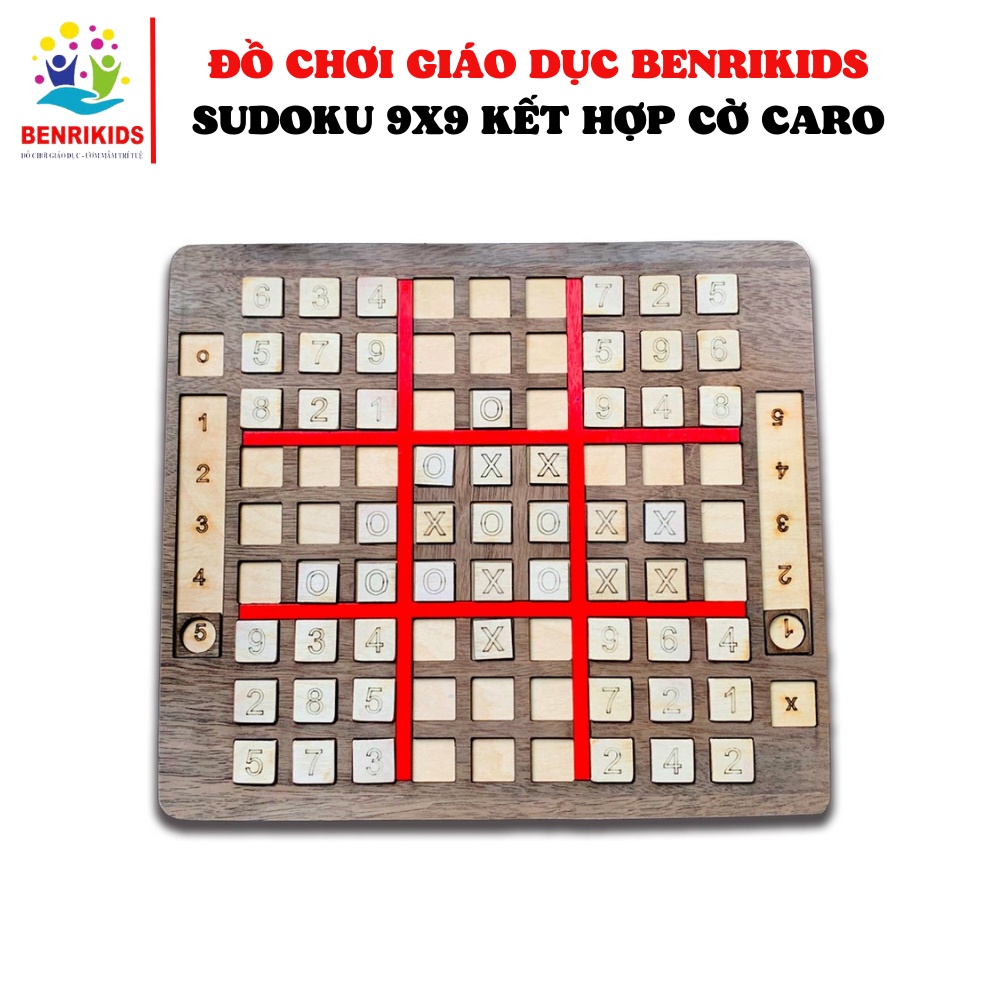 Trò Chơi Trí Tuệ CARO Kết Hợp SUDOKU Rèn Tính Tập Trung Và Tư Duy Cho Trẻ