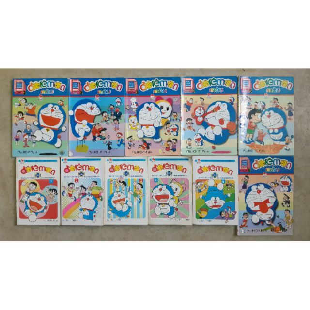 Notebook doremon plus & doremon màu