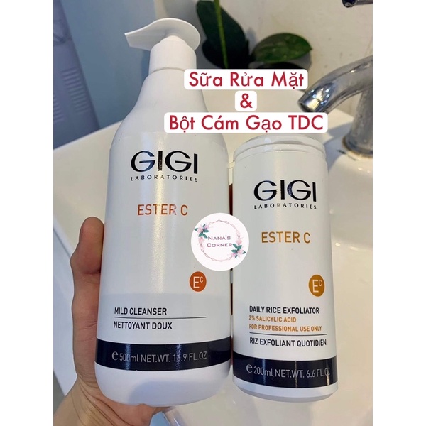 Bột Cám Gạo Tẩy Tế Bào Chết GiGi Ester C Daily Rice Exfoliator