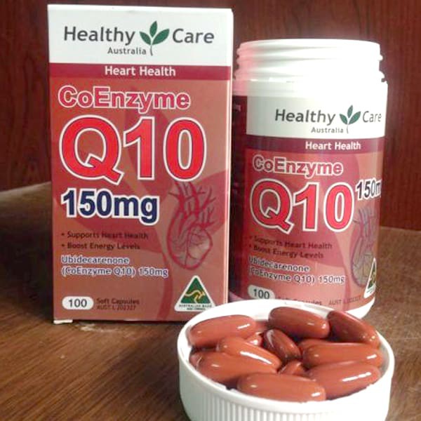 Viên uống Bổ tim Healthy Care CoEnzyme Q10 150mg 100 viên Úc