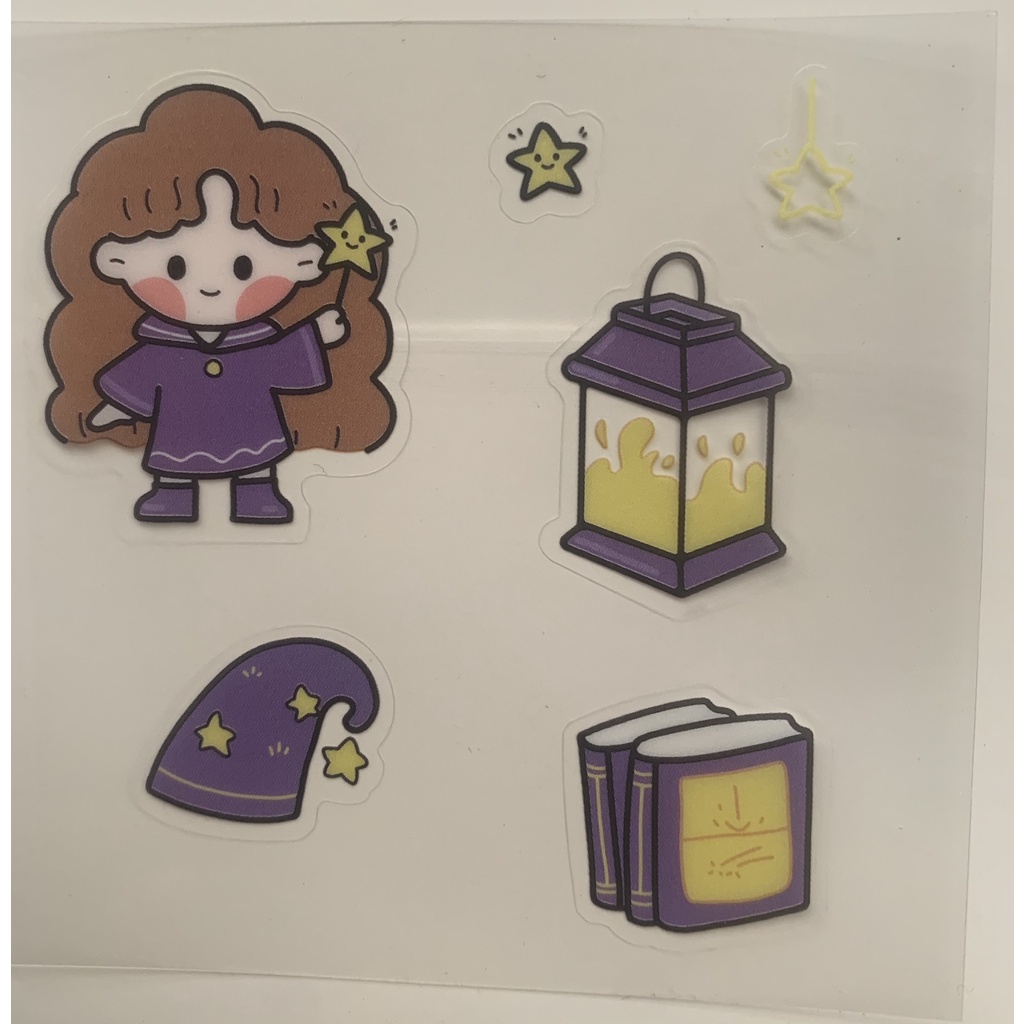 Sticker 2d/ sticker dán mini ngộ nghĩnh cho bé