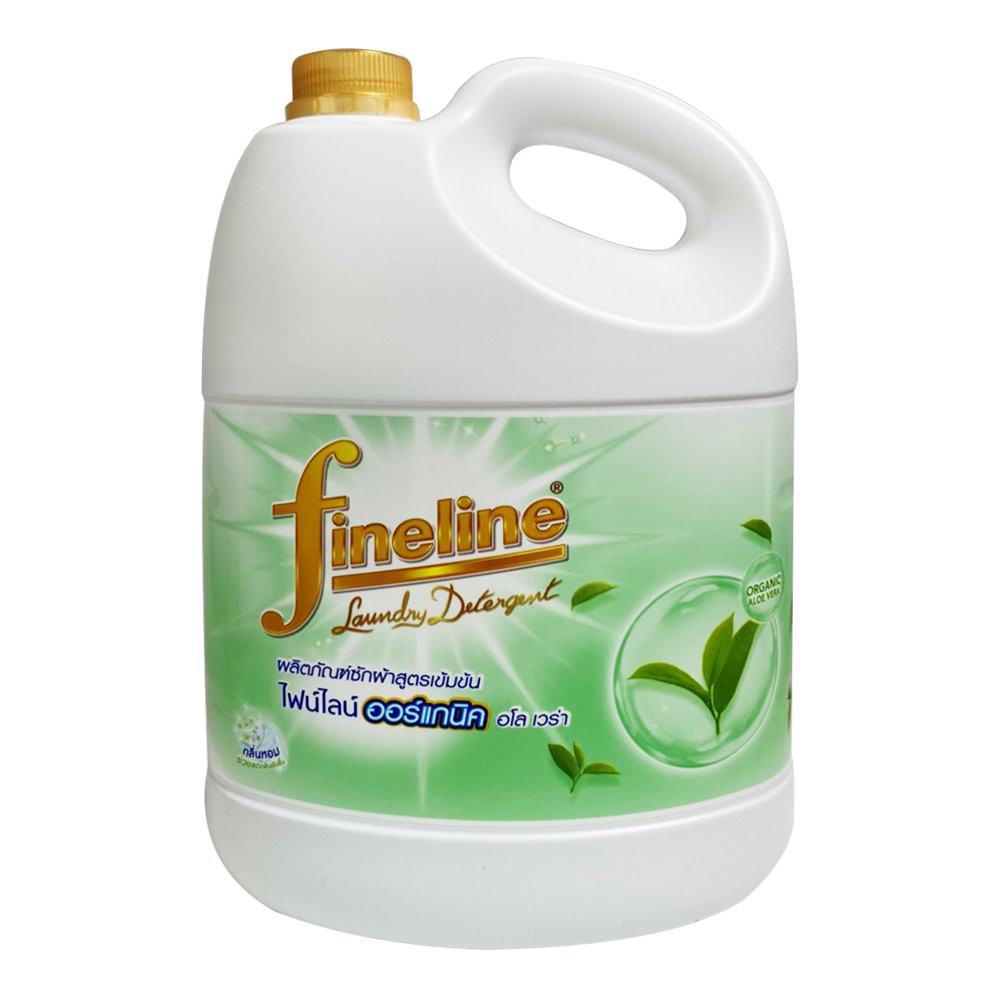 [HÀNG CHÍNH HÃNG] Nước Giặt Xả Quần Áo Fineline Xanh Organic Thái Lan 3000ML