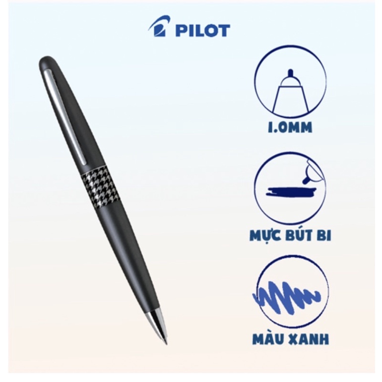 Bút bi ký Pilot BP-MR3-M-HT-L mực xanh tip 1.0mm chính hãng cao cấp dành cho doanh nhân
