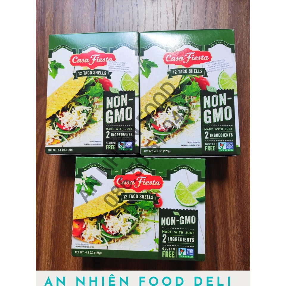 Bánh Taco Shells Casa Fiesta 125G