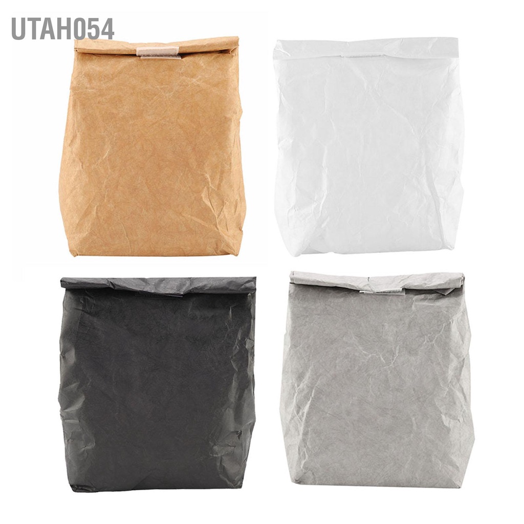 Utah054 Hộp đựng thức ăn trưa cách nhiệt không thấm nước Lưu trữ dã ngoại ngoài trời Túi giấy Dupont cho trẻ em Phụ nữ Nam giới