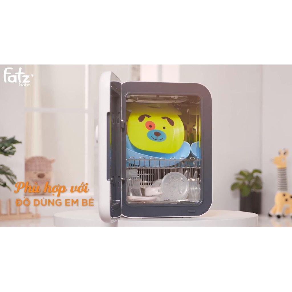 Máy tiệt trùng sấy khô UV Fatz Baby Super 2 thể tích 17 lít vỏ thép không gỉ