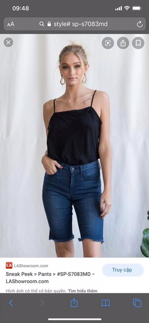 Short Jean Lửng Sneak.peek