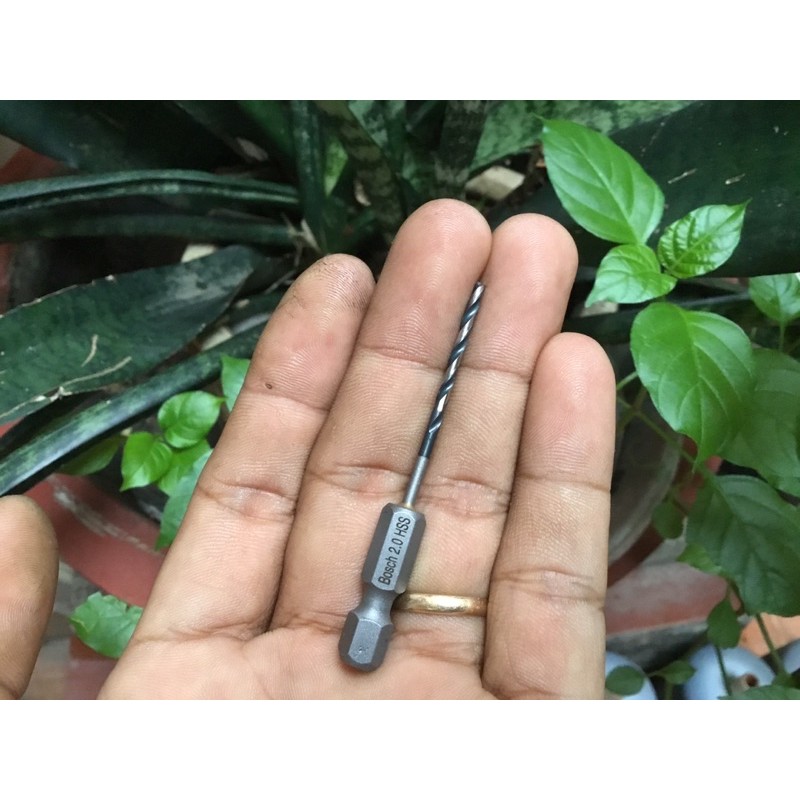 Mũi Khoan BOSCH Impact 2mm- 6,3Cm