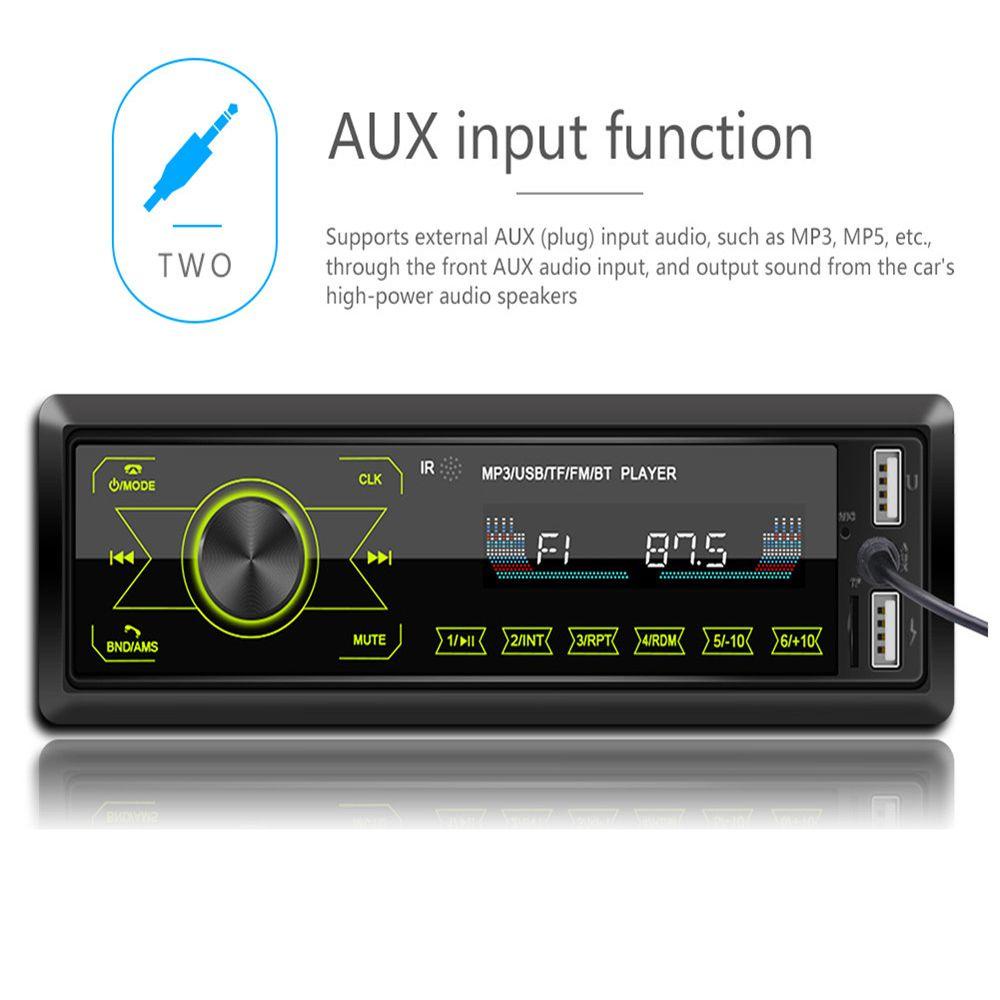 Máy Nghe Nhạc MP3 / FM / USB / AUX Rảnh Tay Tích Hợp Bảng Điều Khiển Dành Cho Xe Hơi Kat1