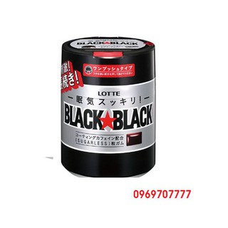 Kẹo cao su Lotte Black 140g-Nhật Bản