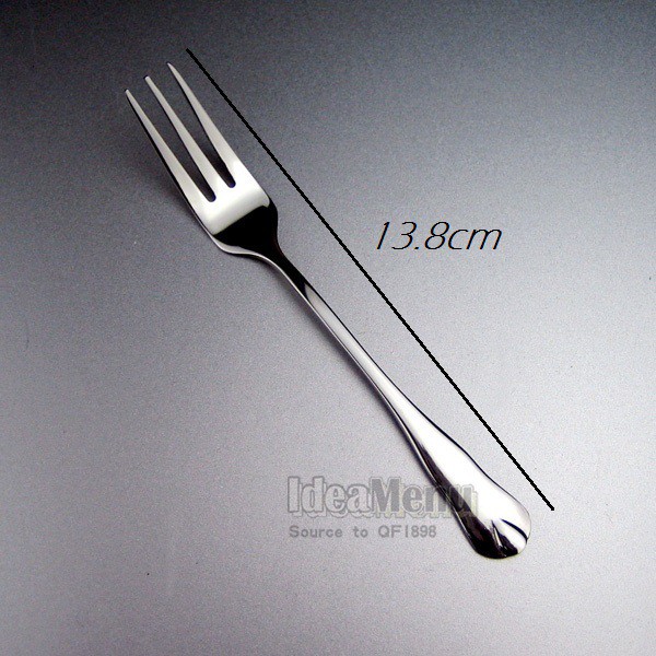 Dĩa ăn hoa quả nĩa ăn trái cây bánh kem inox 304 sáng bóng