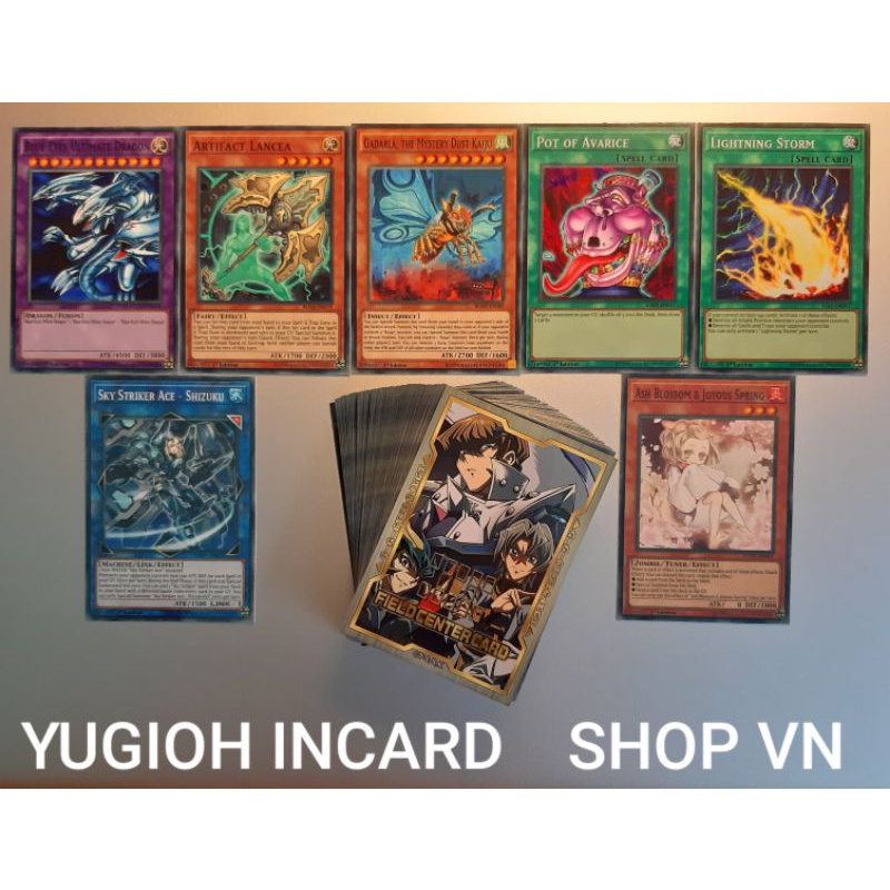 [BÀI IN YUGIOH] BÀI IN YUGIOH 2 MẶT THEO YÊU CẦU GIÁ RẺ