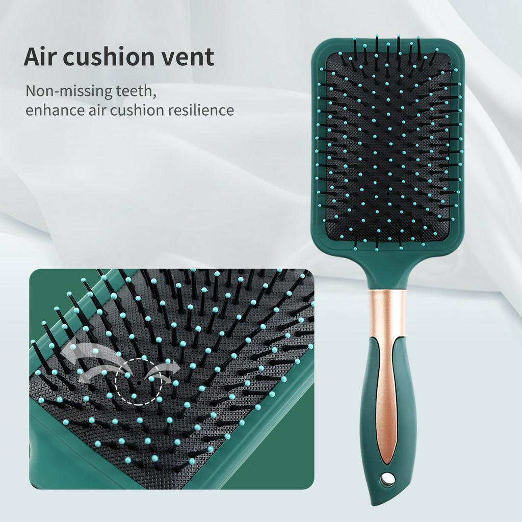 Lược chải tóc Shepherd đệm khí hỗ trợ mát xa da đầu chống tĩnh điện hiệu quả cao