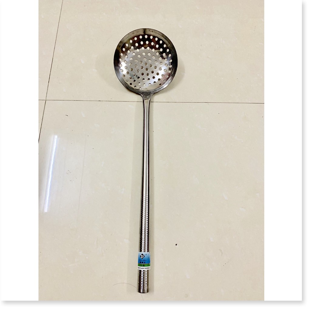 Môi thủng inox (vợt inox) công nghiệp dùng cho bếp ăn tập thể, nhà hàng, khách sạn