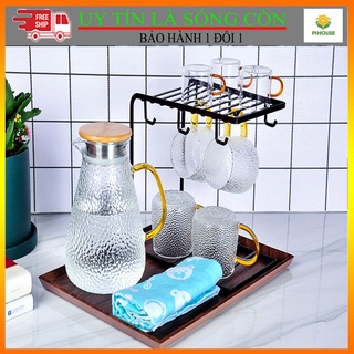 Giá treo cốc, ly, tách uống nước, trà, cafe phong cách châu Âu - Giá treo cốc để bàn