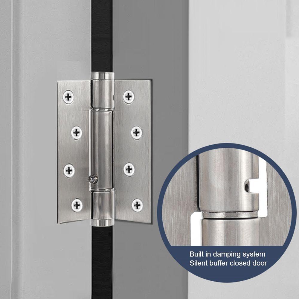 Bản Lề Đóng Cửa Tự Động Bằng Thép Không Gỉ Mềm Tiện Dụng