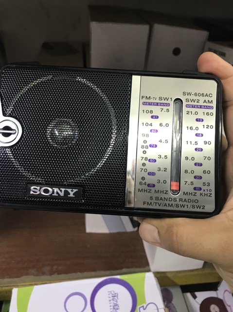 [Mã ELHACE giảm 4% đơn 300K] [Freeship toàn quốc từ 50k] Radio sony sw-606AC