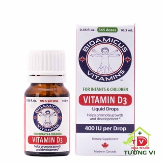 [QUÀ HOT]  BIOAMICUS VITAMIN D3 & VITAMIN D3 + K2