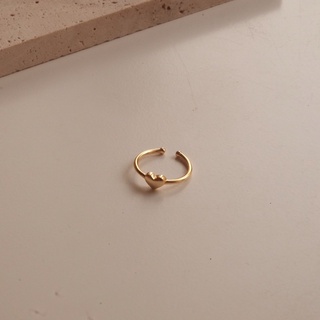 [Novembre] Nhẫn bạc 925 mạ vàng 18k - 048