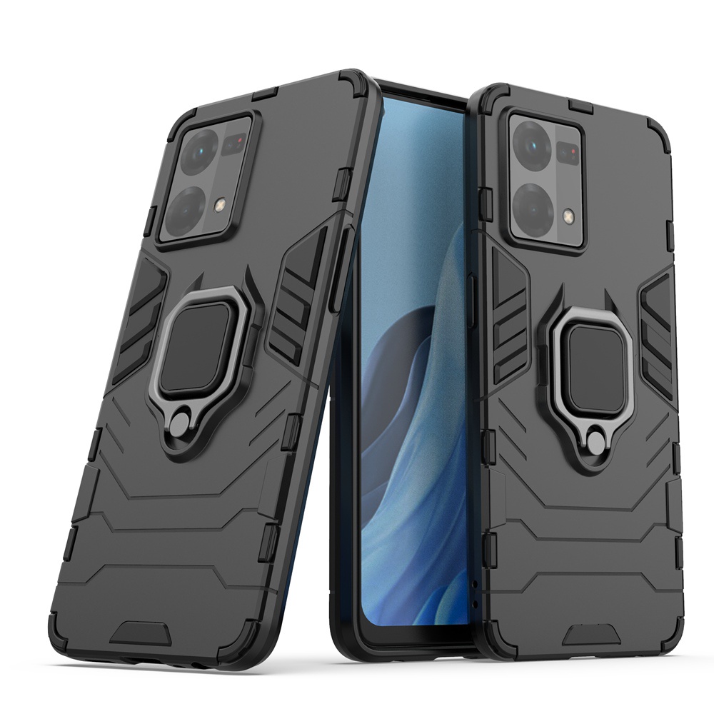 Ốp Điện Thoại PC Cứng Chống Sốc Kèm Móc Xỏ Ngón Cho Oppo Reno 7 Reno7 4G Oppo F21 Pro 4G