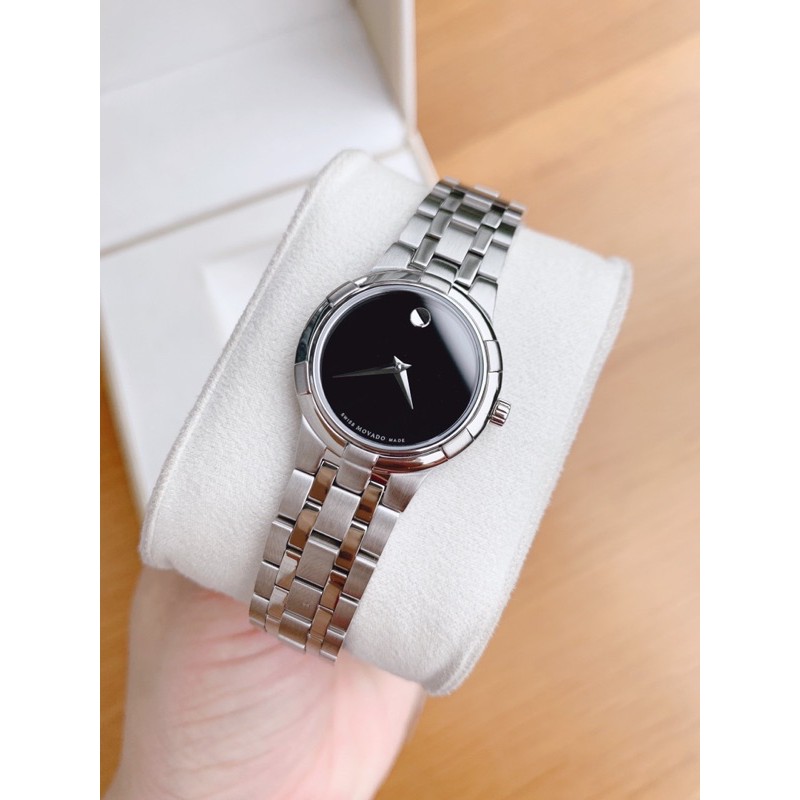 Đồng hồ Nữ Movado Metio Black 0606204