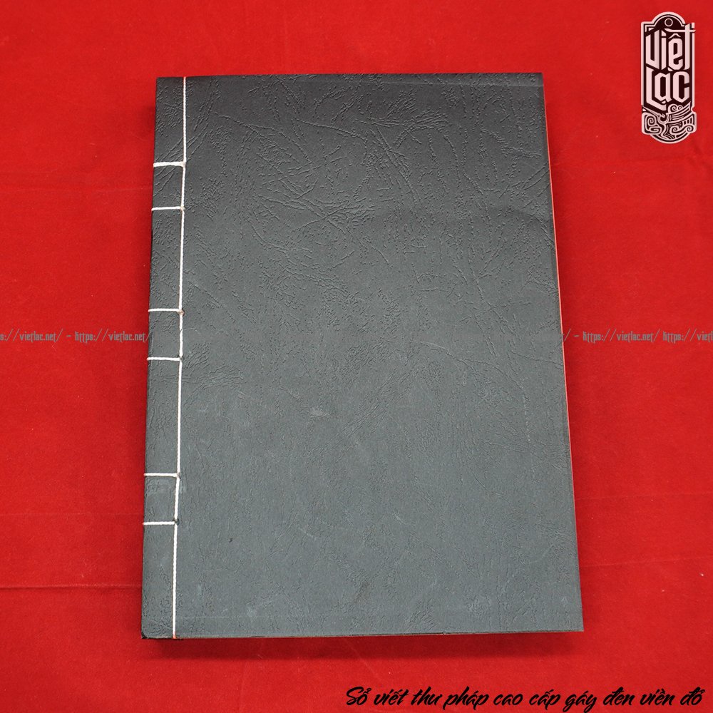 Sổ viết thư pháp cao cấp giấy xuyến chỉ, giấy dó bìa cậy lối cổ 100 trang