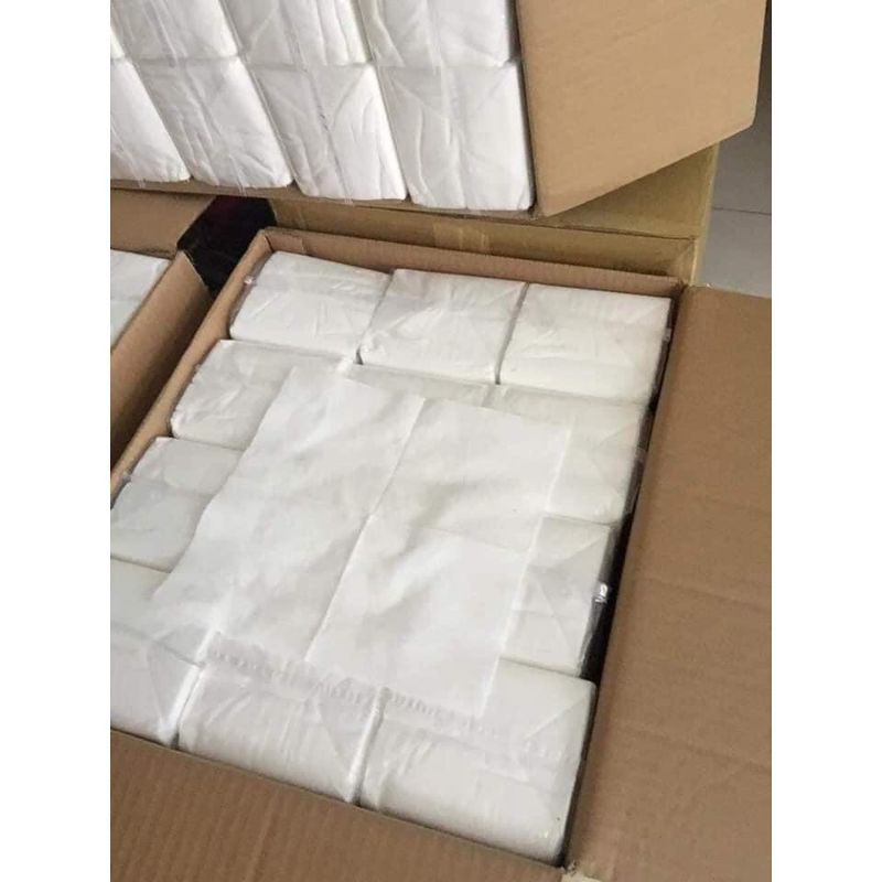 Khăn Giấy Vuông Rửa Mặt, Giấy Lau Mặt Spa