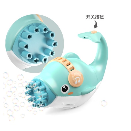 Súng bắn bong bóng cá heo, cá voi cho bé