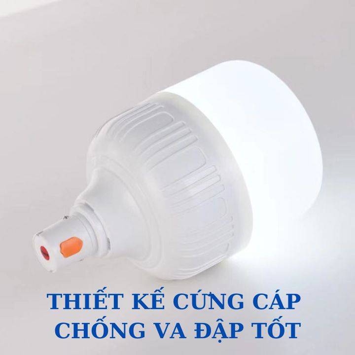 Bóng đèn led tích điện sạc pin siêu sáng đa năng 20w 40w 60w 80w 100w 120w