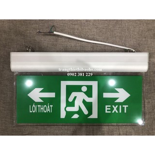 Đèn chỉ dẫn EXIT thoát nạn 2 mặt chỉ 2 hướng Yefie  YF1019-2M-06