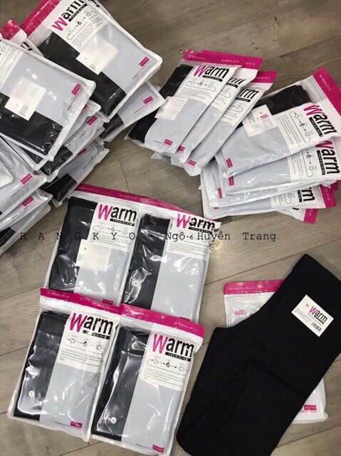 QUẦN LENGGING WARM KÈM TÚI ZIP