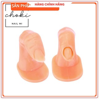 Ngón tay giả học vẽ sơn gel, họa tiết  CHOKI NAIL MI  chuyên dụng cho người mới học nail - NT01