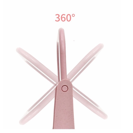 Gương để bàn , gương trang điểm 2 mặt xoay 360 độ