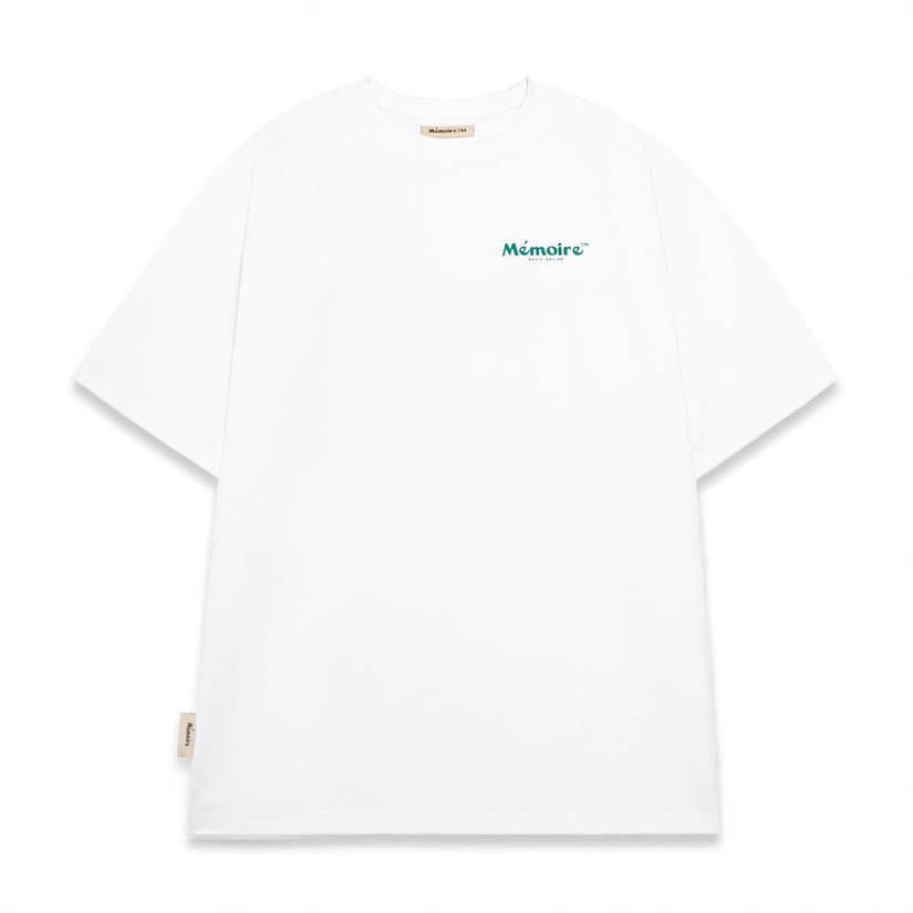 Áo thun nam nữ local brand unisex Fearow Mémoire Signature / Màu Trắng - MR102