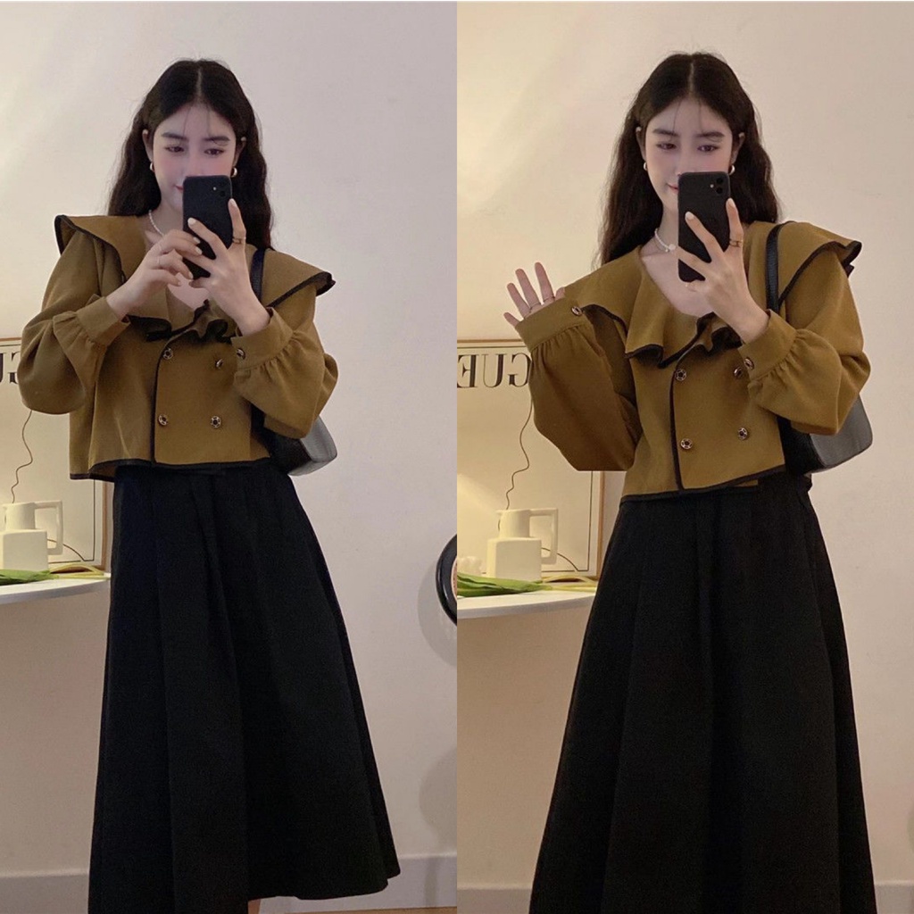 Phụ Nữ Mùa Thu Khí Chất Mới Áo Sơ Mi Dài Tay Áo Sơ Mi Thời Trang Hàn Quốc Sang Trọng