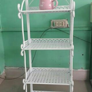 Kệ sắt phun sơn đa năng 4 tầng