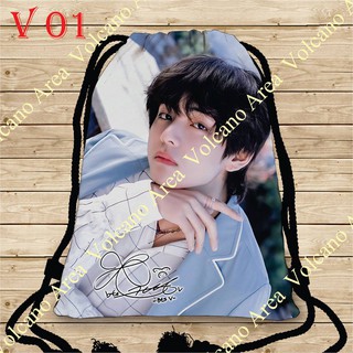 Balo Dây Rút BTS Taehyung V -  in theo yêu cầu Kpop