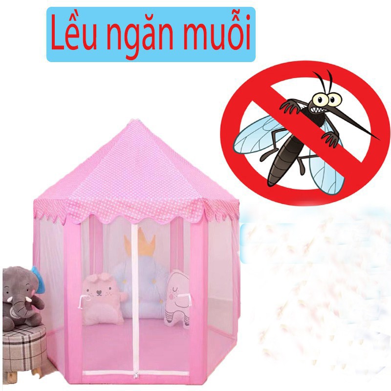 Lều ngủ cho bé quà tặng giáng sinh Hàn Quốc cực đẹp màu hồng