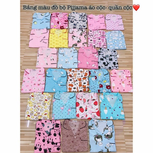Bộ ngủ Pijama , bộ kimono chất kate Thái siu xinh , đủ mẫu như bảng màu . Giá lẻ 85k . Ôm lô sll . Sỉ trên 10 bộ giá 7x.