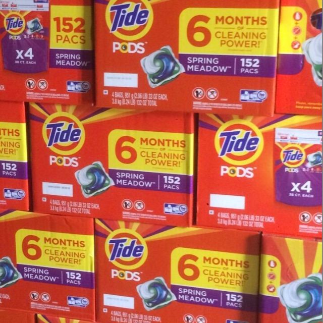 ( com bo 2 bit) VIÊN GIẶT TIDE 1TUI 42VIEN