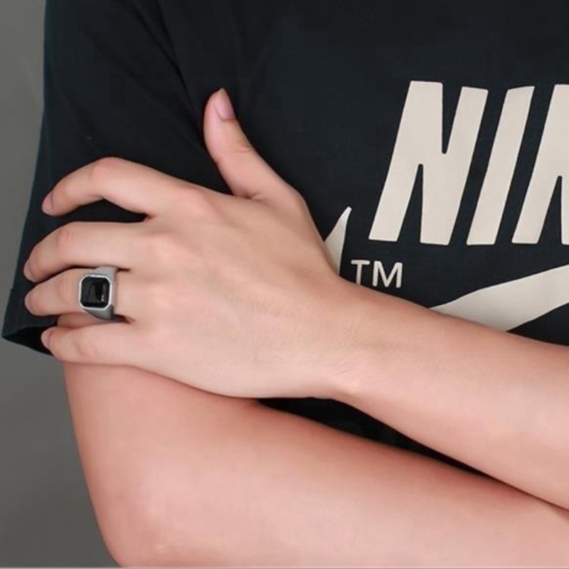 Nhẫn Pha Lê Kiểu Hình Học Mới Lạ Cho Nam Và Nữ#Nhẫn Pha Lê Thời Trang 39;