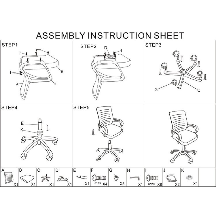 Ghế xoay văn phòng Học tập Làm việc Cao cấp BH phuộc 12 Tháng | BigBuy360 - bigbuy360.vn
