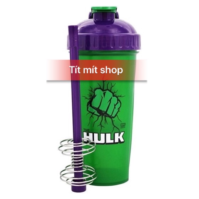Bình nước - Bình lắc nhựa thể thao HULK